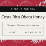Costa Rica Obata Honey