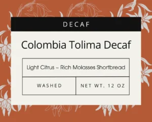 Colombia Tolima Decaf
