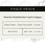 Rwanda Abadatezuka Cayoto Kageyo